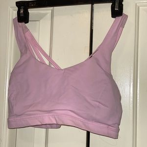 Pink Lululemon Sports Bra